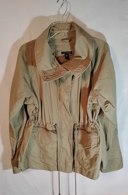 Tommy Hilfiger Mujer Verde Oliva Cordón Cintura Utilidad/Carga XX Grande Foto 1 de 4