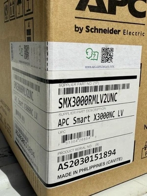 APC SMX3000RMLV2UNC 110V 2700W Smart-UPS Rack Mount - Image 1 of 3