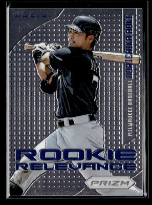 Norichika Aoki - 2012 Panini Prizm Rookie Relevance #RR11 Milwaukee Brewers Foto 1 de 2