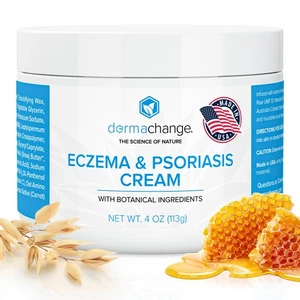 DermaChange Eczema  Psoriasis Cream for Dry and Itchy Skin - Seborrheic Derma... - Picture 1 of 6