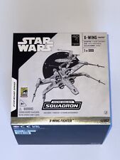 SDCC 2023 STAR WARS MICRO GALAXY SQUADRON X-WING FIGHTER JAZWARES
