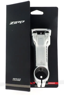 Zipp Service Course Stem 1-1/8" ±25° Aluminum, 31.8mm, Silver, 75mm/90mm READ - Image 1 of 2
