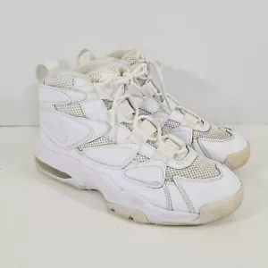 Nike Air Max2 Uptempo 94 Triple White Men's Shoes Size 8.5 Sneakers #922934-100 - Picture 1 of 9