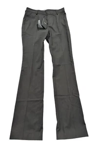 NEW Balmain Mens Wool Twill Flared Trousers Black EU 48 $1550 NWT - Picture 1 of 7