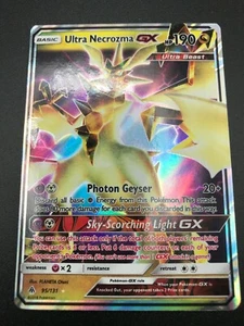 Ultra Necrozma GX 95/131 ULTRA RARE SM Forbidden Light Set Pokemon NM HOLO 2018 - Picture 1 of 4