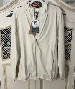 AVALANCE ZIP-UP COAT JACKET WOMENS SIZE Medium White NWT - Picture 1 of 6