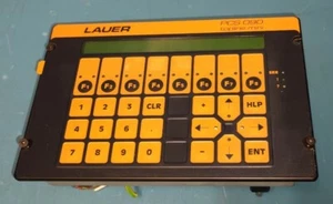 LAUER  PCS 090  BEDIENKONSOLE / OPERATOR PANEL  PG 090.208.D   - Picture 1 of 6