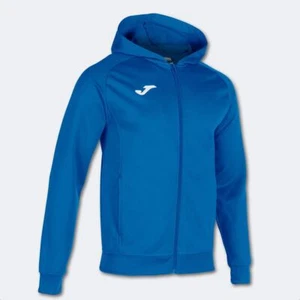 Joma Boys Menfis Hoodie Jacket - Football - Sports - Blue - Picture 1 of 1