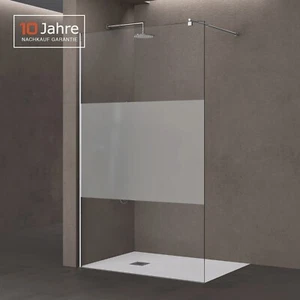 Duschabtrennung Duschwand für Dusche Walk in Duschkabine ESG  8mm NEU - Bild 1 von 13
