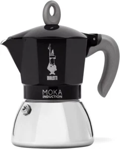 Moka Pot, 6 Cups Espresso (9.4 Oz Espresso), 280 ml, Black - Picture 1 of 4