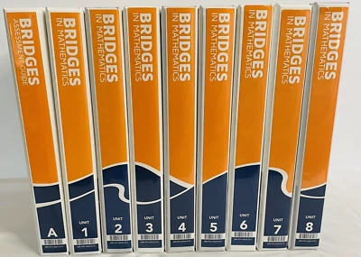 Bridges in Mathematics Grade K Second Edition Teachers Guides Units 1-8  MLC - Image 1 of 4