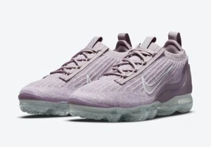 Nike Air VaporMax 2021 Flyknit Plum/Grey Sneakers Women's Size 7 UK DC9454-500 - Picture 1 of 5