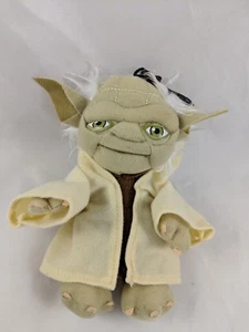 Mini portamonedas de peluche Yoda clip de 6 pulgadas Star Wars juguete de peluche - Imagen 1 de 7