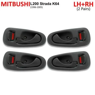 4Dr Interior Door Handle Inner Fits Mitsubishi L200 Strada K64 Triton 1996 2005 — 第 1/4 张图片
