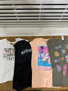 4 Piece - Children’s Place - Size (10-12) Large - Girls Tops - Picture 1 of 5