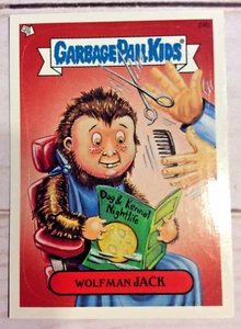 Carta adesiva Topps Garbage Pail Kids Wolfman Jack 2004 24b serie 2 GPK - Foto 1 di 2