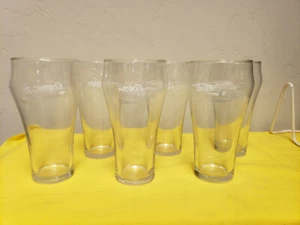libby 6" Enjoy Coke Bell Drinking Glass Coca cola set of 6  - Picture 1 of 6