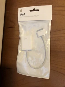 Apple Dock Connector to VGA Adapter 30-pin MC552ZM/A A1368 for iPad iPhone iPod - Picture 1 of 5