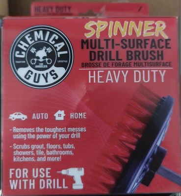 Chemical Guys ACC508 - Cepillo de taladro giratorio para alfombras, resistente Foto 1 de 4