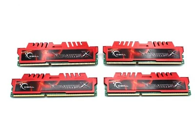G.Skill RIPJAWS X Series_ 8GB (2GB x 4) _F3-12800CL9Q-8GBXL_DDR3-1600  *USED* - Image 1 of 3