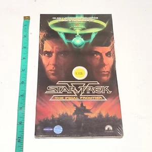 Star Trek V The Final Frontier 1989 - original indonesia LONG BOX VCD 2002 - Picture 1 of 7