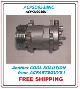 NEW FORD AC COMPRESSOR SD508 DEALER ADDED FACTORY AIR MOTORHOME  E6EJ-19D629AA - Picture 1 of 4
