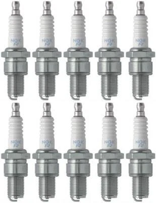 Conjunto de 10 velas de ignição padrão NGK para motor Yamaha YZ80 1983 80cc - Imagem 1 de 4