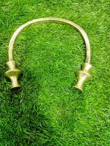 Réplica de collar de torque de latón artesanal de armadura - estilo celta vikingo. - Imagen 1 de 5