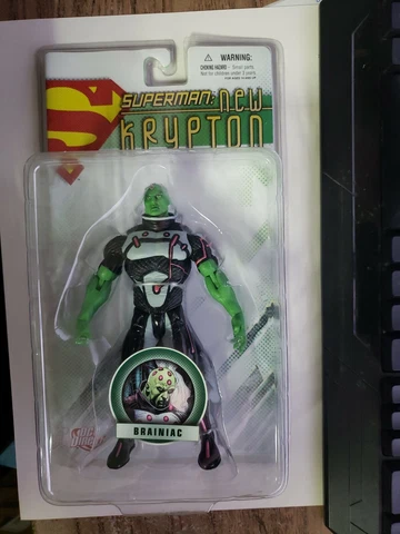 DC Direct Superman New Krypton Series 1 Brainiac Action Figure 2e3 Cover