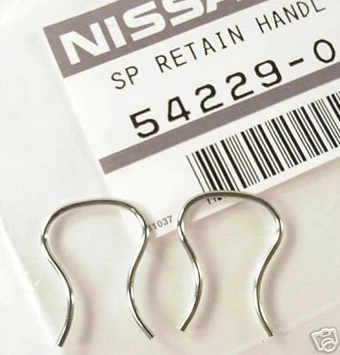 Clipes de retenção para manivela de janela Datsun, 510 240Z 260Z 280Z, 1968-1978 fabricante de equipamento original NOVO! - Imagem 1 de 1