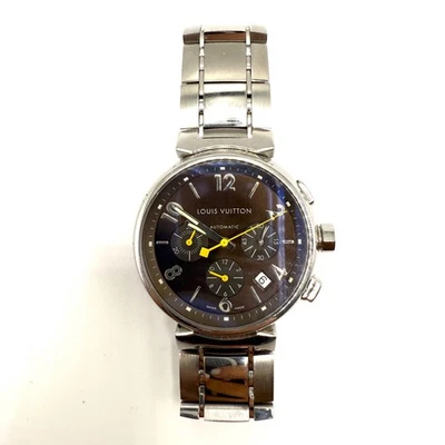 AS IS. FOR REPAIR. LOUIS VUITTON Tambour Q1121 Chronograph - Image 1 of 4