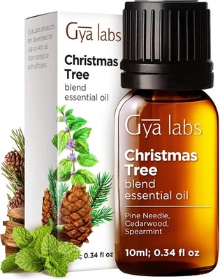 Gya Labs Christmas Tree Essential Oil Blend for Diffuser - Christmas Essential O - Image 1 of 4