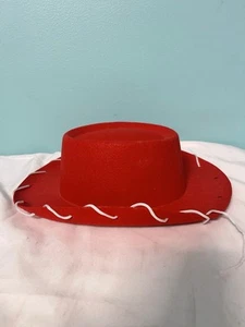 Felt Cowboy Hat Western Cowgirl Hat Rodeo Style Costume - CHILD SIZE Red - Picture 1 of 6