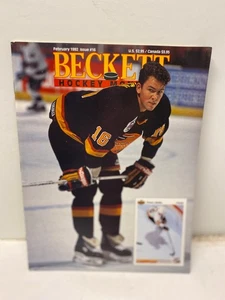 Beckett Hockey Price Guide - February 1992  - Issue #16 Trevor Linden - Picture 1 of 2