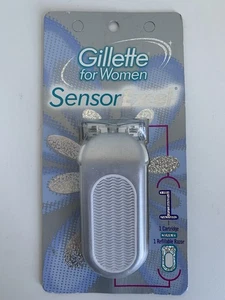 Gillette for Women Sensor Excel Razor Icy Silver Glitter In Package 1999 Read - Picture 1 of 10
