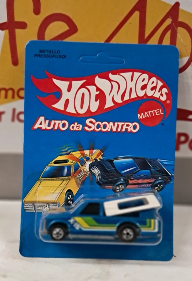 HOTWHEELS 1/64 AUTO DA SCONTRO    MATTEL 1984 ITEM 7581 - Immagine 1 di 2