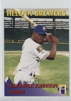1995 Rocky Mountain Motors Helena Brewers Ledowick Johnson #13 - Image 1 of 2