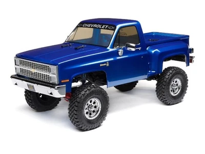 Axial 1/10 SCX10 III Base Camp 1982 Chevy K10 4X4 RTR, blau - Bild 1 von 4