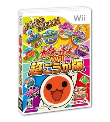 Taiko no Tatsujin Wii ultra-luxurious version Japan F/S w/Tracking# japan New - Image 1 of 4