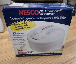 Nesco American Harvest Dörrapparat FD-60 Snackmaster Express Neu geöffnete Verpackung! - Bild 1 von 13