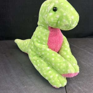 Ty Tylux Pluffies Stomps T-Rex Dinosaur 10" Plush Stuffed Animal Toy 2005 - Picture 1 of 12