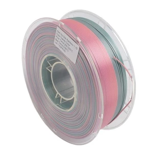 3D Silk PLA Filament 1.75mm Matte Gradient Colors 2.2lbs Multicolored 3D Prin CB - Afbeelding 1 van 22