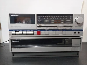Panasonic SG-P200 Cassette Deck & AM/FM Receiver And SF-630 record player - Picture 1 of 8