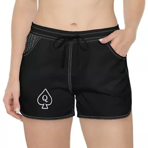 Queen of Spades Shorts, Cuckold Hubby, Gift for Slutwife,HotWife,BBC Only,FemDom - Picture 1 of 7