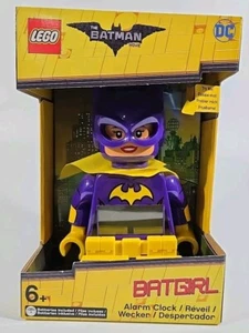 Lego The Batman 9009334 Batgirl 10" Minifigure Alarm Clock | Purple/Yellow New! - Picture 1 of 12