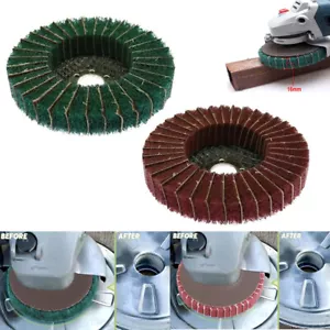 100mm 4" Nylon Polishing Wheel Buffing Abrasive Tool for Metal Fiber Flap Disc - Picture 1 of 11