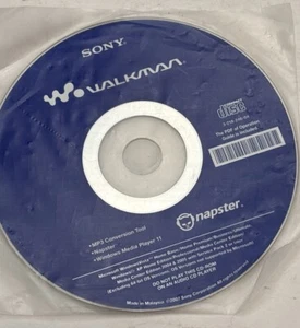 Sony Walkman Disco Compacto Napster Transferencia de Contenido CD Datos de Operaciones - Imagen 1 de 9