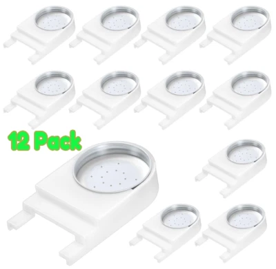 Paquete de 12 comederos de plástico para abejas colmena entrada frontal miel agua jarabe equipo abeja Foto 1 de 4