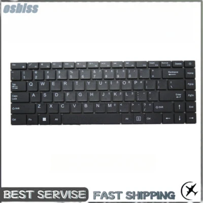 For Gateway GWNR51416 GWNR51416-BK GWNR51416-BL RD GWNR51416-GR English Keyboard - Image 1 of 4