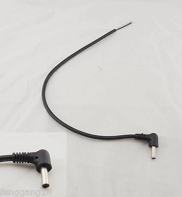 10x 3.5x 1.35mm DC Power Male Plug Right Angle Connector Socket Cord Cable 30cm - Image 1 of 4